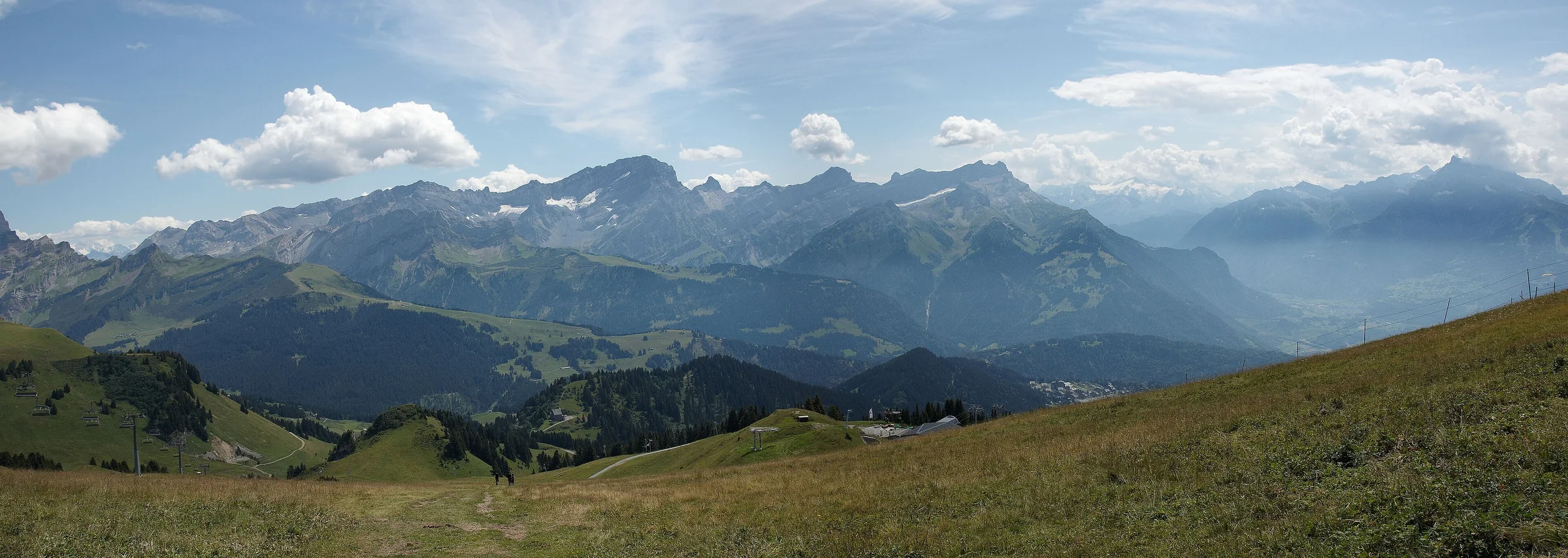 Panorama automnal de Villars-sur-Ollon