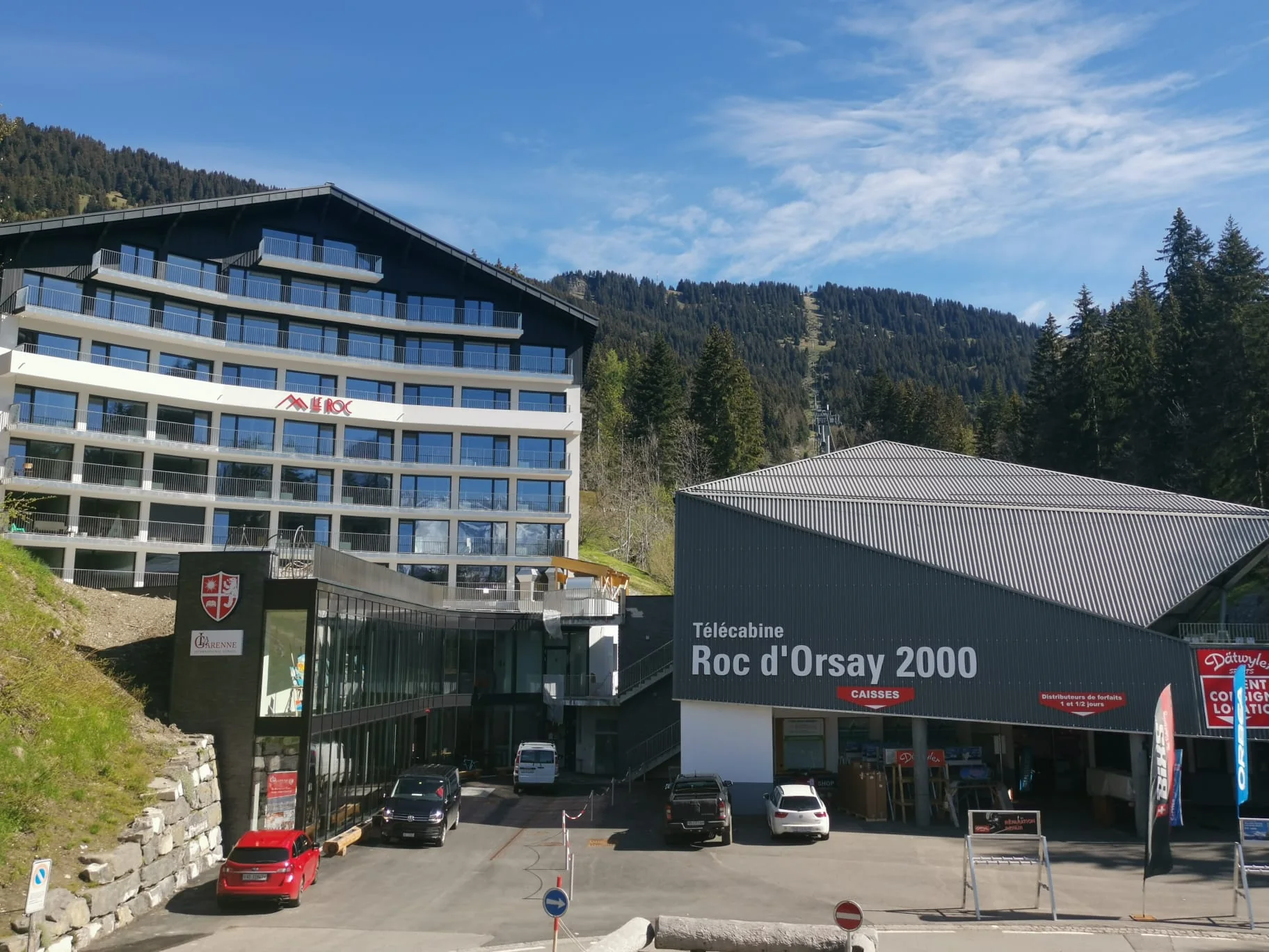 Domaine skiable de Roc d’Orsay en hiver